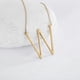 thumbnail image 3 of Collar con colgante de 26 letras ajustable para hombre y mujer, clásico, brillante, para uso diario, código de producto 50259 V, 3 of 5