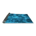 thumbnail image 2 of Ahgly Company Indoor Square Persian Light Blue Bohemian Area Rugs, 7' Square, 2 of 4