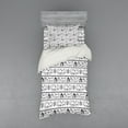 thumbnail image 2 of Ambesonne Tribal Bedding Set 4 Pcs, Tribal Art, Queen, Black White, 2 of 3
