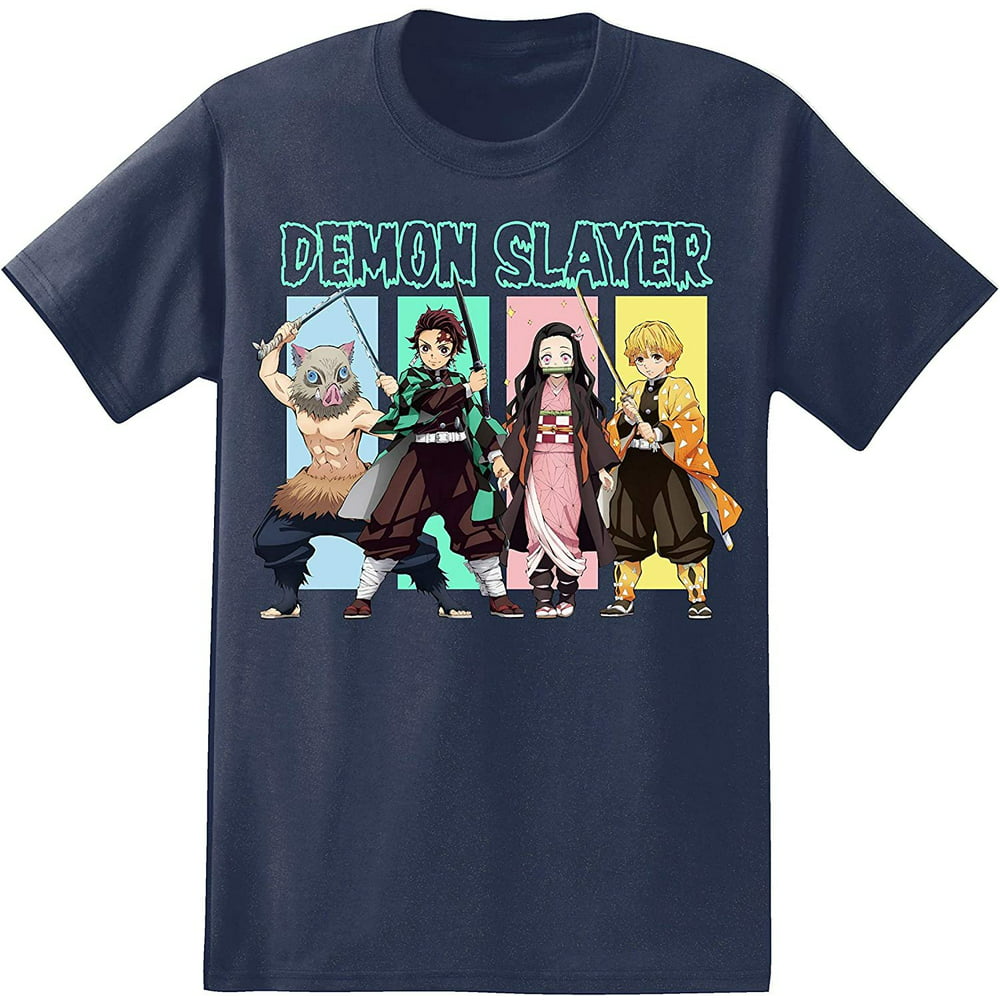 Demon Slayer: Kimetsu no Yaiba - Demon Slayer Mens Anime T-Shirt