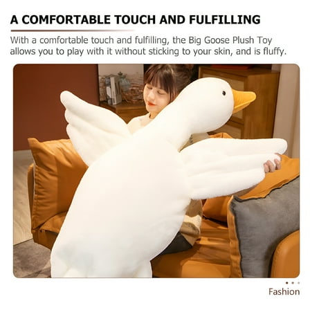 ACDANC Stuffed Goose Toy Plush Goose Toy Stuffed Animal Toy Birthday Gift for Girl