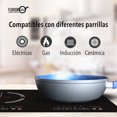 thumbnail image 4 of Sartén de Zafiro Antiadherentes Flavor Pan Ideal para Parrillas y Estufas de Inducción (1 Sartén Mediano) Ecocinare Sartén, 4 of 6
