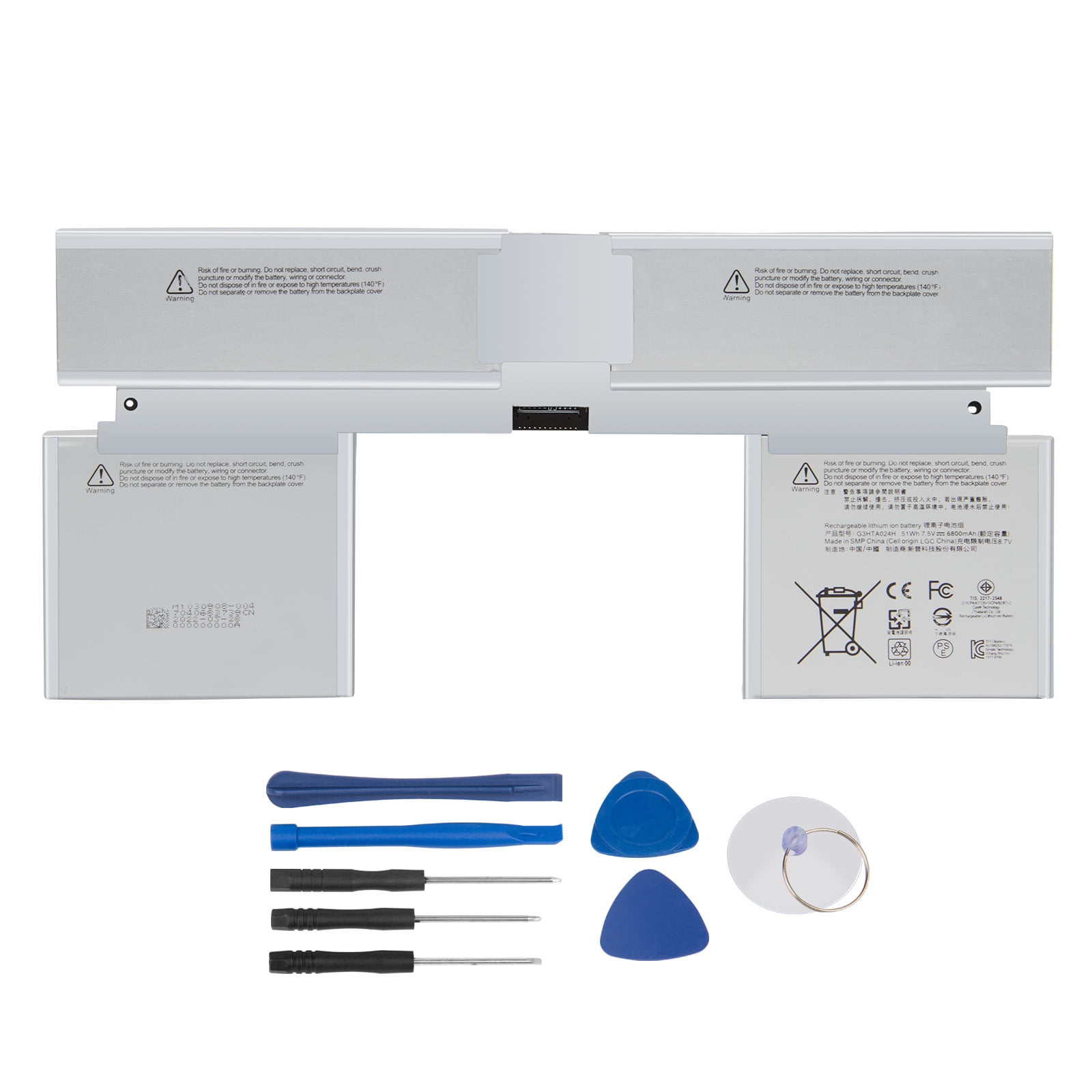 ASUNCELL Microsoft Surface Book 1st Akku - 7,5V 51Wh, Ersatz Für Modelle 1703/1704/1705