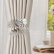 thumbnail image 1 of Paquete de 2 alzapaños para cortinas, diseño bohemio de ramas de trigo, sin taladro, con cuerda para cortinas de ventana y clips incluidos., 1 of 6