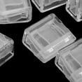 thumbnail image 3 of Minkissy 20pcs Plastic Bulldog Clip Transparent Simple Design Office Workers Memo Holding, 3 of 8