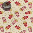 thumbnail image 5 of Shower Curtain, Cute Popcorn Red Waterproof Fabric Plastic Shower Curtain, Drying Fast Bathroom Curtain with 9 Buttonholes, Ruffle Shower Curtain 60x72in, 5 of 8