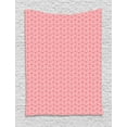thumbnail image 1 of Pastel Tapestry, Abstract Repetitive Pattern with Flower Inspired Motifs and Wavy Lines, Wall Hanging for Bedroom Living Room Dorm Decor, 40W X 60L Inches, Pastel Pink and Blush, by Ambesonne, 1 of 2