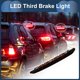 thumbnail image 2 of Luces LED de freno de tercera posición únicas para Seat Leon III (5F) 2013-2017, carcasa de plástico impermeable negra, 2 of 7