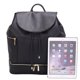 thumbnail image 5 of LEQUEEN - Bolso Grande de Piel Sintética para Pañales de Bebé con Cambiador, Mochila para Mamá, Mochila Escolar para la Vuelta a la Escuela, Color Negro, 5 of 8
