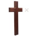 thumbnail image 3 of 1Set Decorative Wooden Cross Solid Wood Cross Craft Christian Cross Pendant, 3 of 7