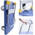 thumbnail image 4 of [US IN STOCK] Truck Cart 880LBS Chinco Star Folding Push Cart Dolly Portable Moving Dolly Cart with 360° Swivel 4' Wheels Heavy Duty Foldable Flatbed Cart for Hand Moving 2022 Upgrade, 4 of 9