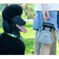 thumbnail image 2 of Gris (L 19+15,5 cm) Clip para inodoro portátil plegable para perros, recogedor de excrementos y bolsas para mascotas., 2 of 5