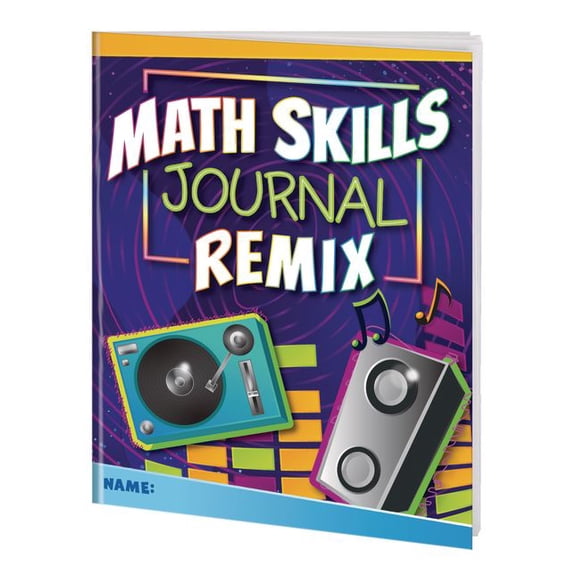 Math Skills Remix Journals for Fifth and Sixth Grades - 12 journals