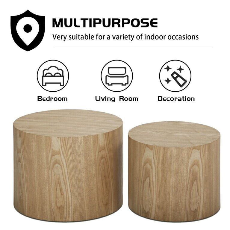 Set Of 4 Modern Rustic Nesting Accent Tables Set Of 4 Modern Rustic Nesting Accent Tables