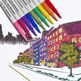 thumbnail image 2 of Paper Mate Flair Pens, Felt Tip Pens, Bold Tip (1.2 mm), Assorted Colors, 16 Count, 2 of 6