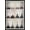 Black Framed Version, variant on Eiffel Tower Construction Time Lapse Wall Poster with Push Pins, 14.725" x 22.375"