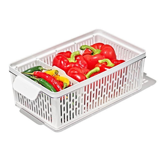 Contenedor Mediano para Conservación de Frutas y Verduras OXO Good Grips Blanco