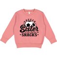 thumbnail image 2 of Inktastic Soccer Sister I'm Just Here for the Snacks Toddler Sweatshirt, 2 of 4