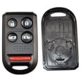 thumbnail image 4 of HQRP 2-Pack Keyless Entry Fob Remote Shell Case W/5 Buttons for Honda Odyssey 2005 2006 2007 2008, 4 of 6