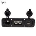 thumbnail image 3 of 1PCS 50A FOR Anderson Plug USB 3.0 Receptacle Flush Mount Recessed Plate, 3 of 5