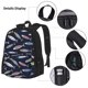 thumbnail image 3 of Fotbe Sardine Set Escolar 3 en 1 para Niños - Mochila Duradera con Lonchera Aislante y Estuche para Lápices - Mochila Escolar para Niños y Niñas, 3 of 7