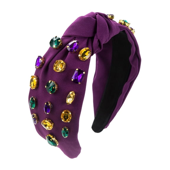 CYSFASHION Head Bands for Women's Hair Non-Slip Headband Stretchy Hair Band Soft Fashion Accessories Purple