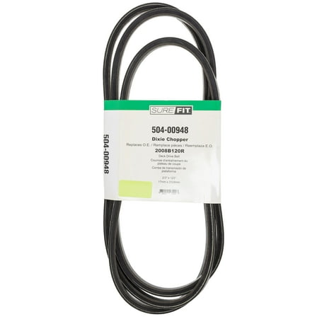 SureFit 56" Deck Drive Belt for Dixie Chopper 2008B120R Xcaliber 56" Lawn Mowers