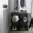 thumbnail image 6 of Organize It All Stacking Cube Set of 4 in Black, 6 of 13