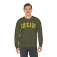 thumbnail image 6 of Chicago Sweatshirt Gifts Crew Neck Shirt Long Sleeve Unisex, 6 of 7
