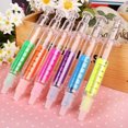 thumbnail image 1 of 6 Pcs/set Mignons Forme de Seringue Marqueur Surligneur Stylos de Prise de Notes Outil de Papeterie, 1 of 6