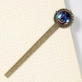 thumbnail image 4 of Starry Sky Dinosaur Antique Bronze Lace Bookmark: Reading Accessory for Book Lovers, 4 of 5