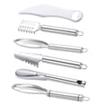 thumbnail image 3 of Miangastore Scale Scraping Device Silver 6Pcs 9.7x1.6x1In, 3 of 8