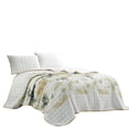 thumbnail image 2 of ESCA JB22227 Q Eudora Bedspread Set, Gold & Beige - Queen Size - 3 Piece, 2 of 6