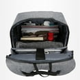 thumbnail image 3 of Mepaouo Laptop Backpack Travel Water Resistant College Computer Bag for Men with USB Charging Port(Grey), 3 of 5