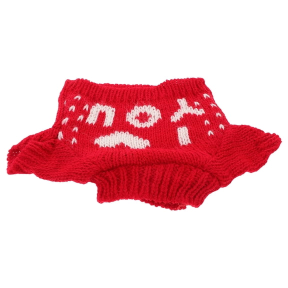 Amosfun Stuffed Animal Clothes Yarn Bear Hoodie 1Pack