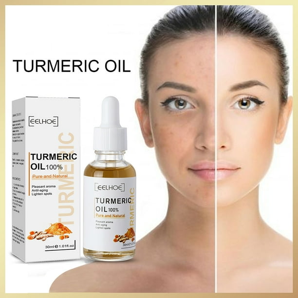 Aceite de cúrcuma para el rostro esencia hidratante eficaz aceite para niña cuidado de la piel antienvejecimiento