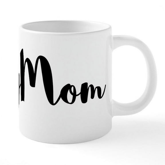 CafePress - Hashtag Dog Mom - 20 Oz White Ceramic Mega Mug