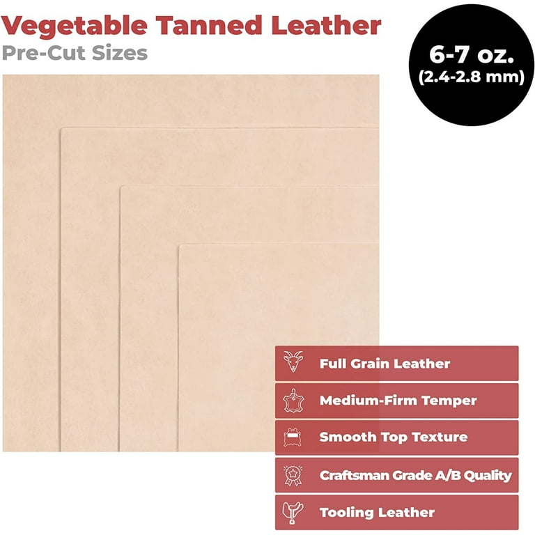 Realeather Veg-Tan Tooling Leather