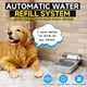 thumbnail image 2 of Dispensador automático de agua PETIMI 3L para perros de acero inoxidable, 2 of 4