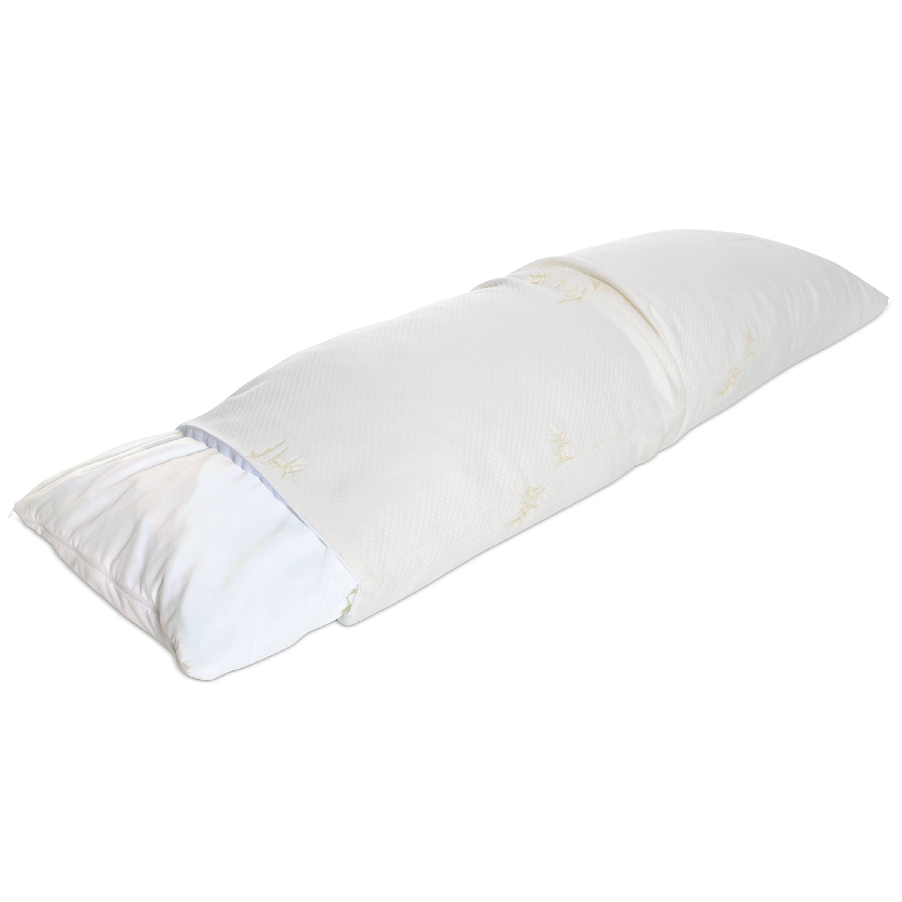 with Ultra Soft NEW Long Pillow Milliard Body Pillow with Shredded Memory Foam
