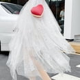 thumbnail image 2 of Tulle Skirts for Women Mesh Tiered Layered Tutu Skirt, High Low Elastic Waist Party Midi Tulle Skirt, 2 of 6