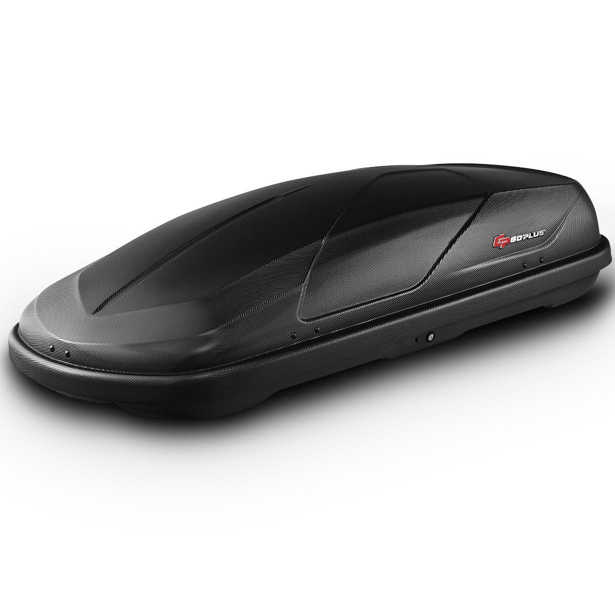 Goplus 14 Cubic Feet Cargo Box Dualsided Opening Car Roof Box Rack