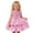 w93# Pink485, variant on Wuxian Girls Tutu Sequins Dress Ruffle Sleeve Solid Color Glitter High Waist Tulle Long Dresses Party Formal Elegant Wedding Birthday Gowns,Red,2-3 Years