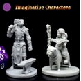 thumbnail image 3 of Set de miniaturas Wildspire Hero DND 28 mm-32 mm sin pintar (15 unidades), 3 of 6