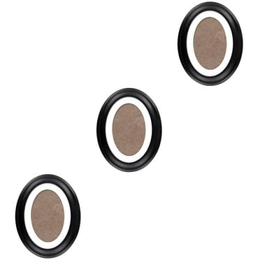 3 Pack Oval Frame Collage Picture Frames Wooden Picture Holder Childrens Room Decor Home Decoration Photo Frame