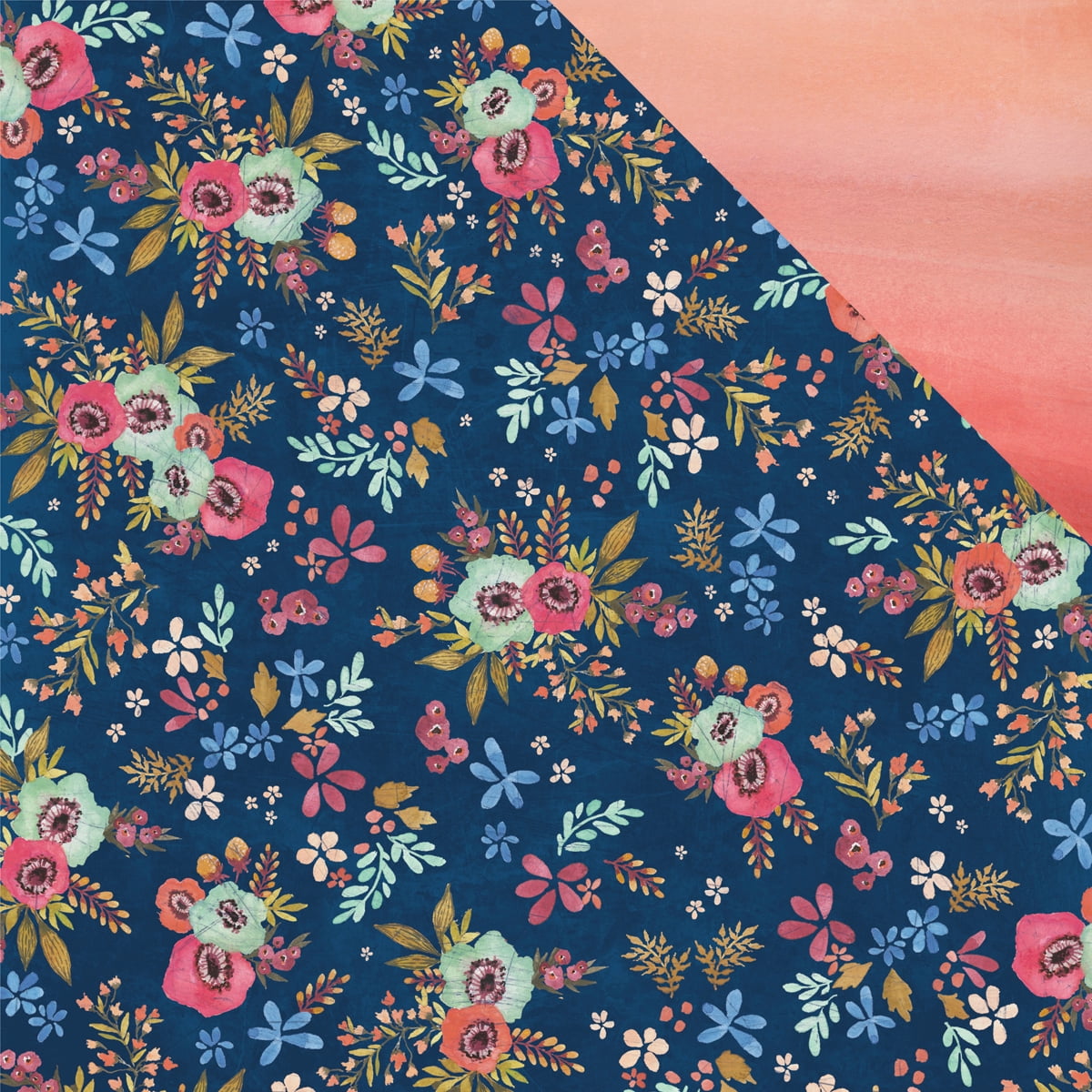 Wildflower DoubleSided Cardstock 12 Inch X 12 InchSketchbook