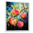 thumbnail image 2 of Designart "Blossom Cubist Apple Fusion I" Farm Floater Framed Canvas Print, 2 of 7