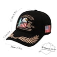 thumbnail image 5 of BSJJY 250th Anniversary Hat A Gift Suitable For Men Fashion Hat Adjustable Baseball Cap Embroidered Patch Casual Dad Hat Summer Outdoor Travel Beach Sports Activities Accessory for Him (D), 5 of 6