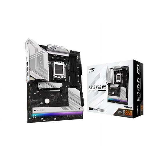 ASRock B850 PRO RS AM5 AMD B850 SATA 6Gb/s ATX Motherboard