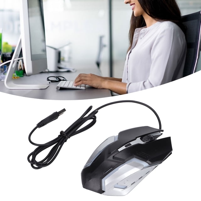 Computer Mouse Wired, Sturdy Durable Wired Mouse For Office For Home